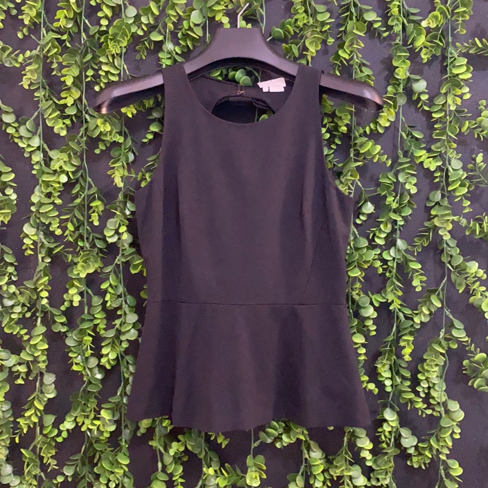 Kate Spade ♠️ Cotton peplum top